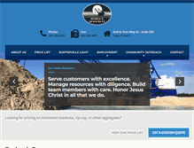 Tablet Screenshot of bedrockresources.com